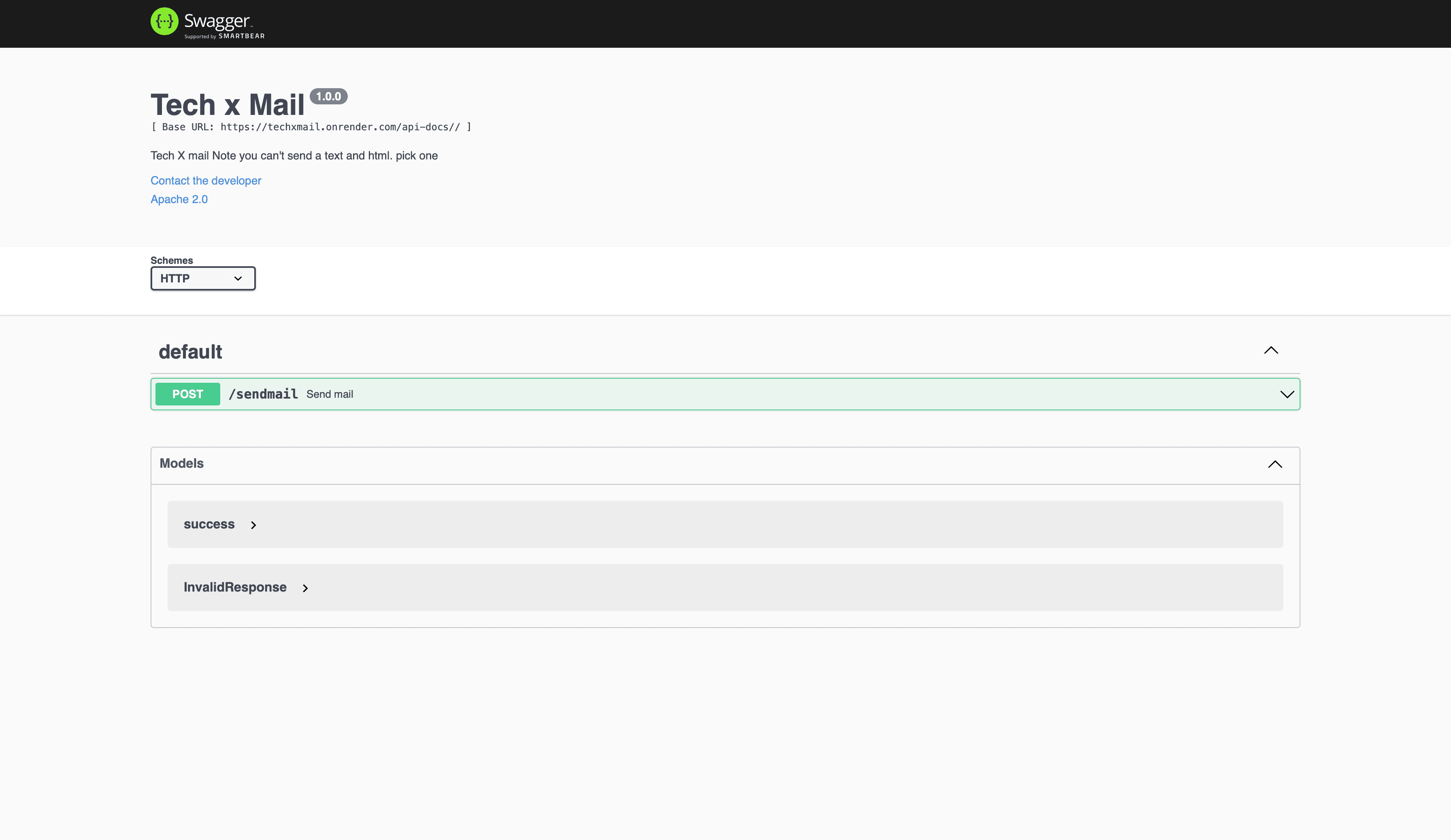 Sendmail - Open Source Email API